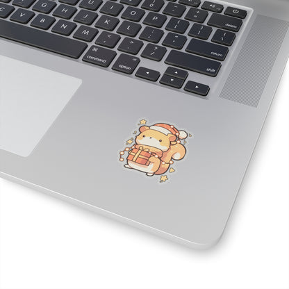 Santa Squirrel - Sticker