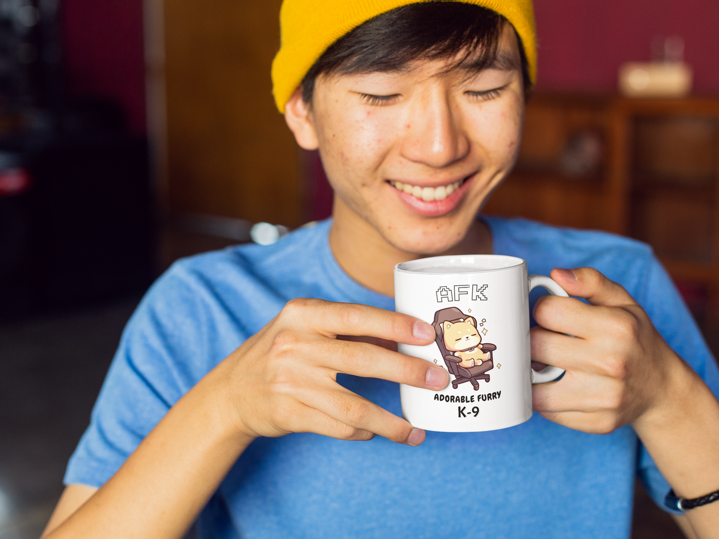 AFK: Adorable Furry K-9 - Mug