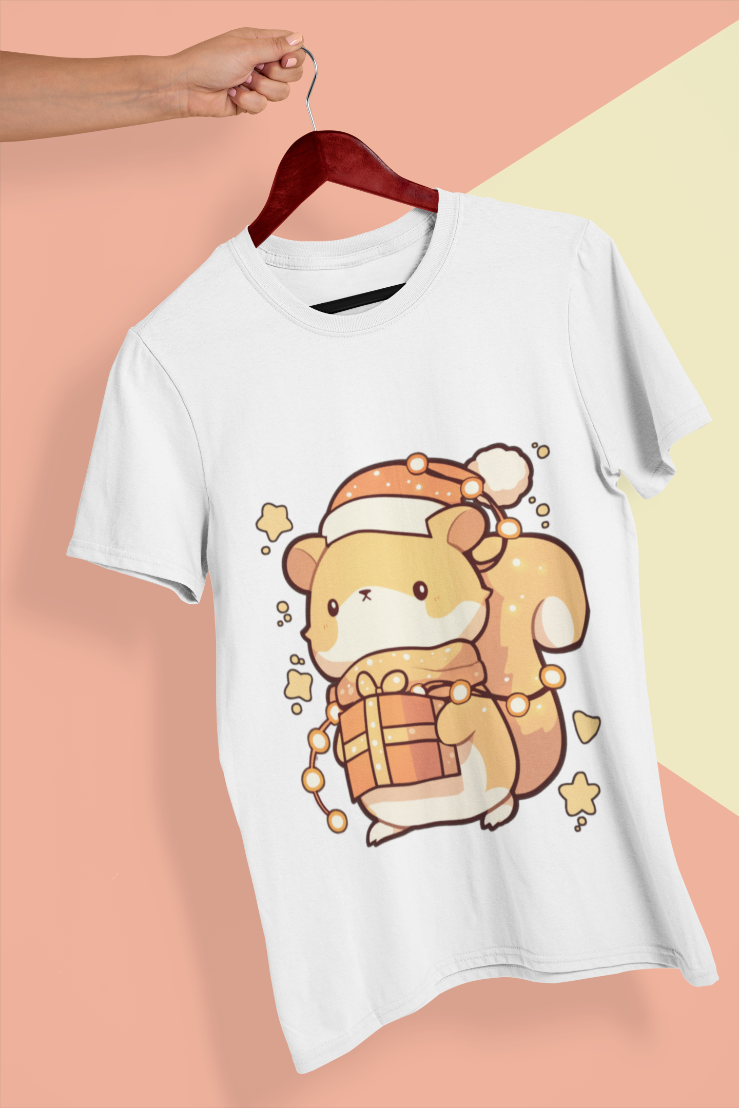 Santa Squirrel - Unisex Tee