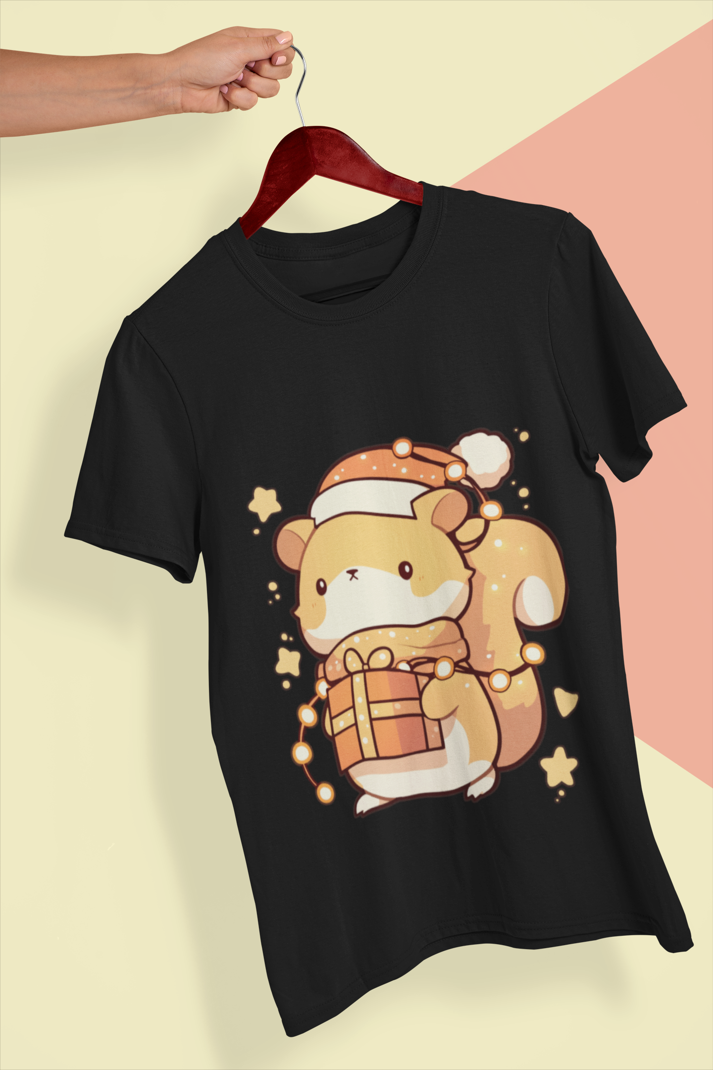 Santa Squirrel - Unisex Tee