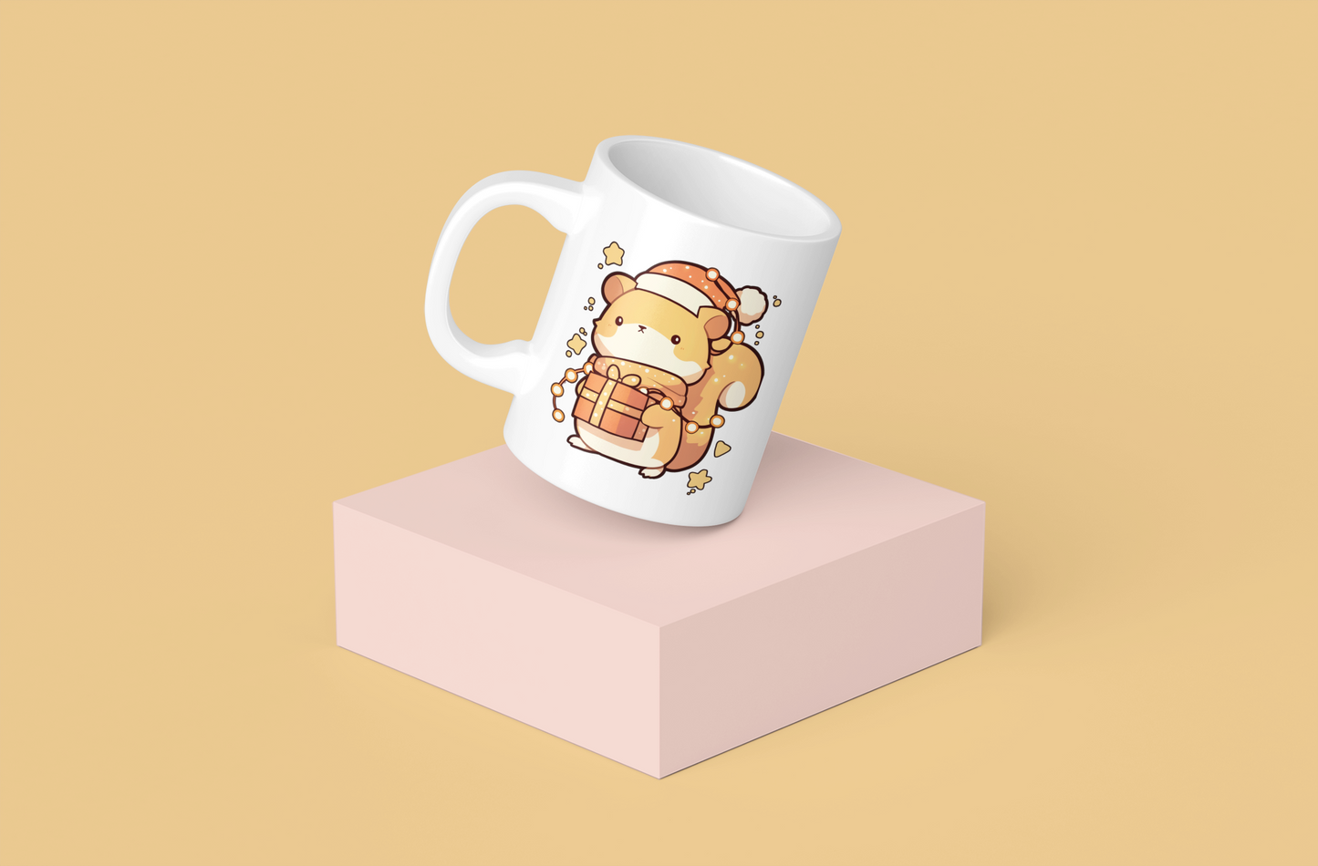 Santa Squirrel - Mug