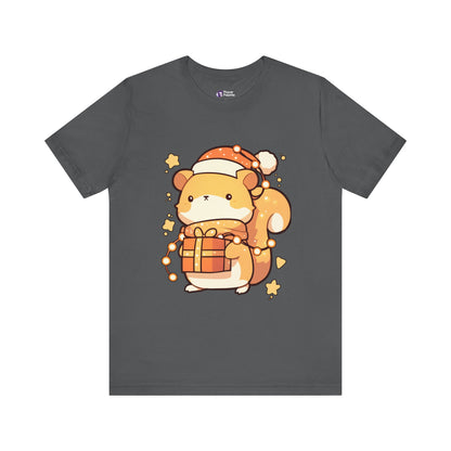 Santa Squirrel - Unisex Tee