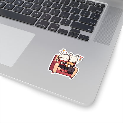 Fluffy and Festive - Sticker